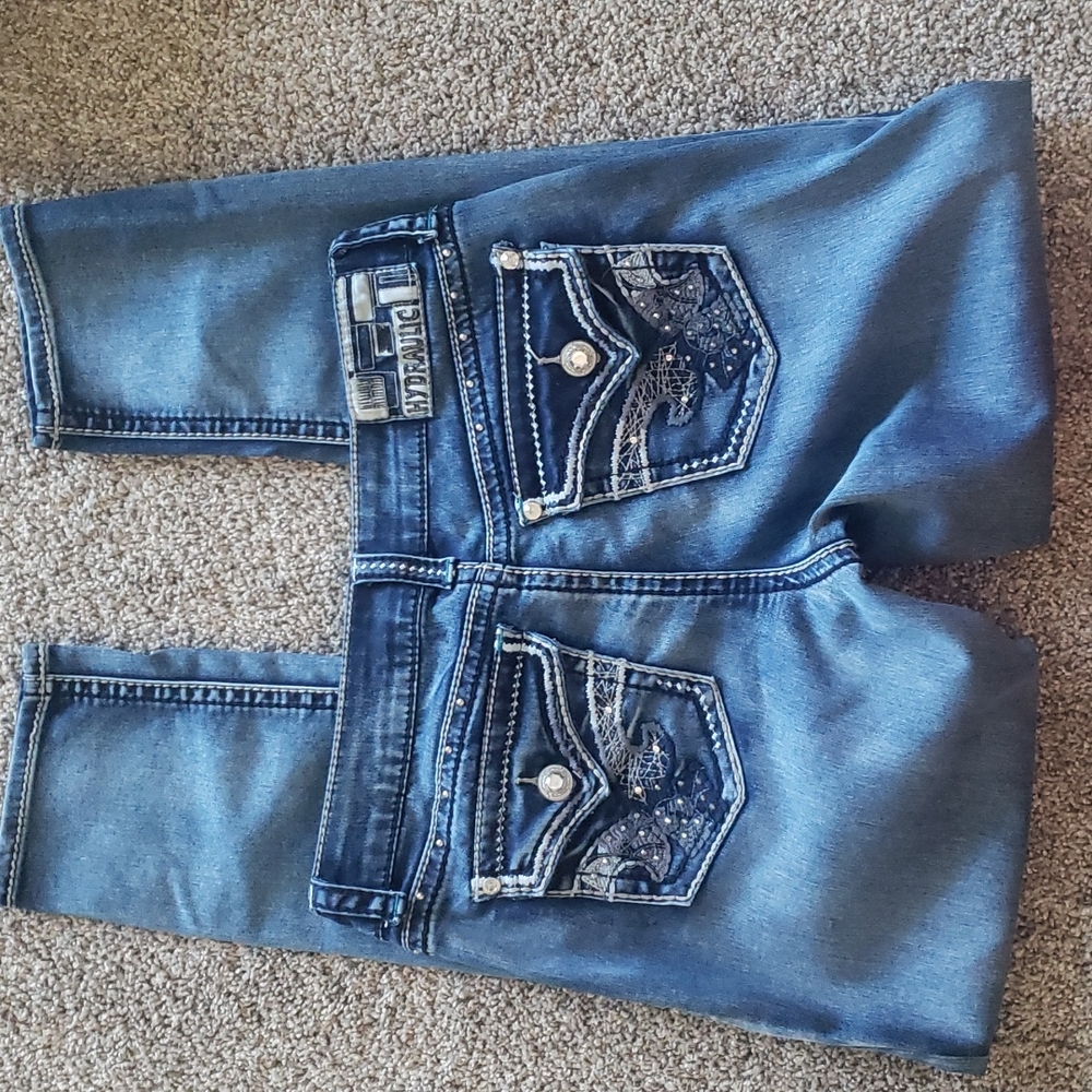 Low Rise Straight Leg Jeans - Picture 4 of 4